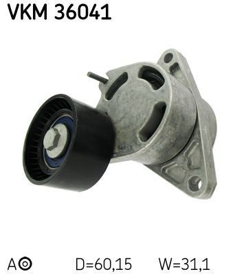 Galet-tendeur de courroie d'accessoires SKF VKM 36041